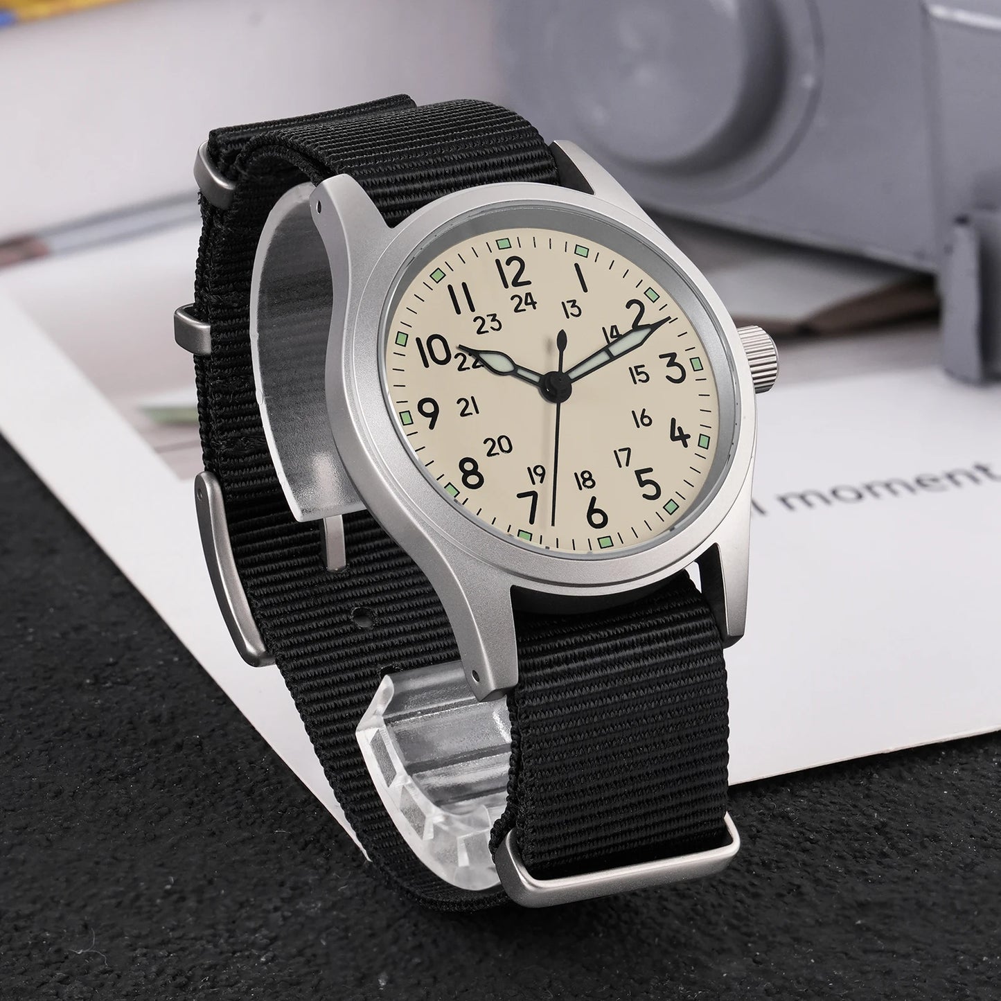 Militado ML05 Military Watch 38mm Sapphire Quartz