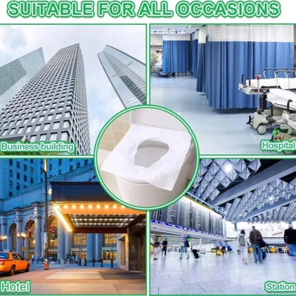 Disposable Toilet Seat Covers 10–200PCS Waterproof Travel