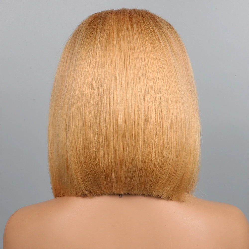 Bob Wig Human Hair 13x4 Lace Front Straight Wig