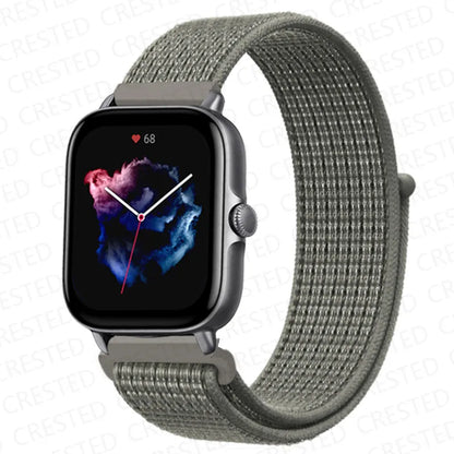 Nylon Sport Watch Band for Amazfit 20mm 22mm Strap