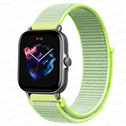 Nylon Sport Watch Band for Amazfit 20mm 22mm Strap
