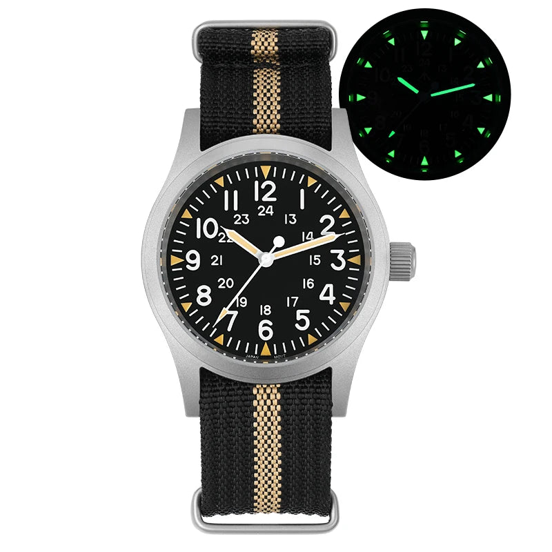 Militado ML05 Military Watch 38mm Sapphire Quartz