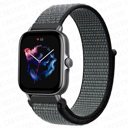 Nylon Sport Watch Band for Amazfit 20mm 22mm Strap