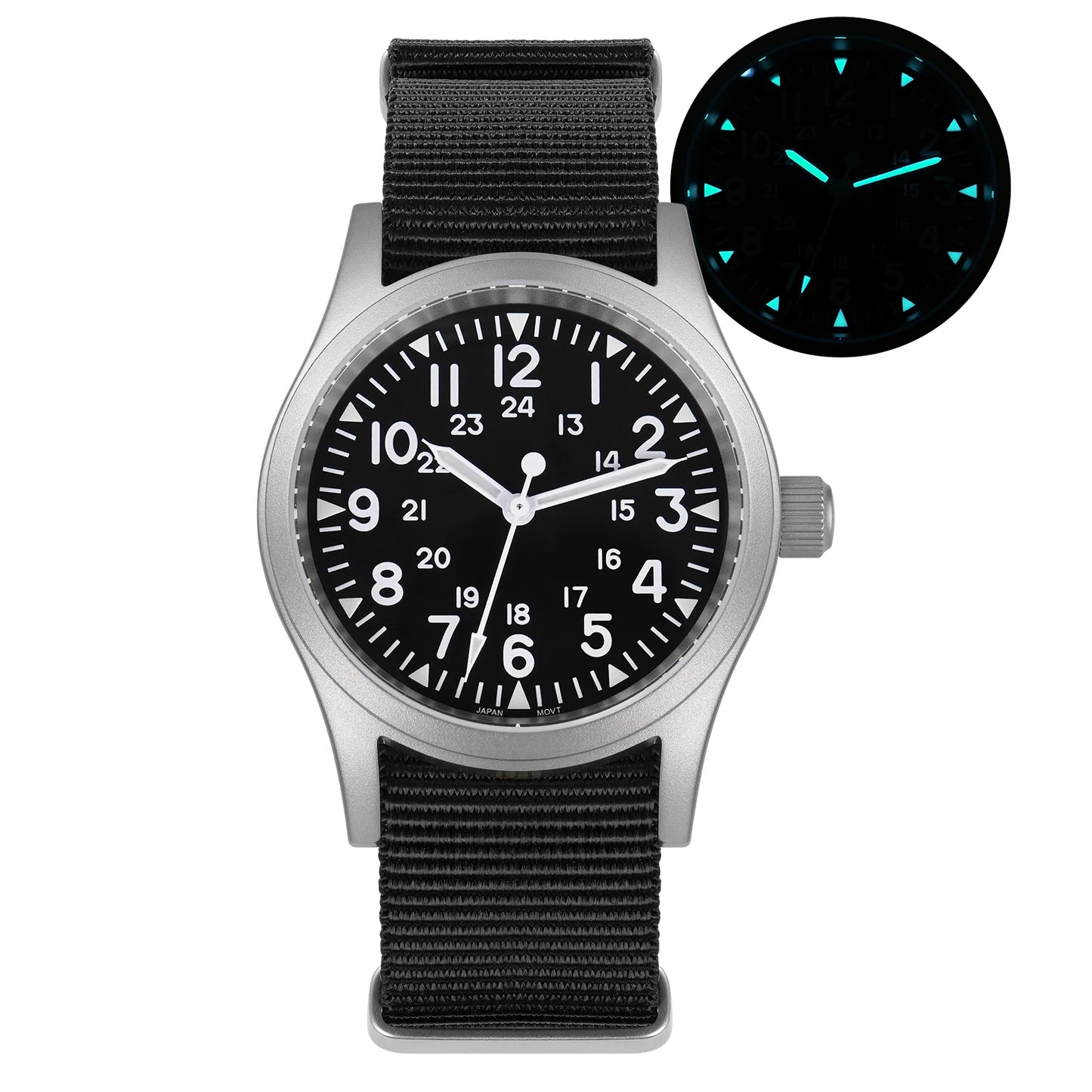 Militado ML05 Military Watch 38mm Sapphire Quartz