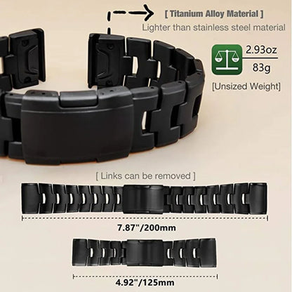 Garmin Fenix 7X titanium gray metal band wrist lifestyle shot