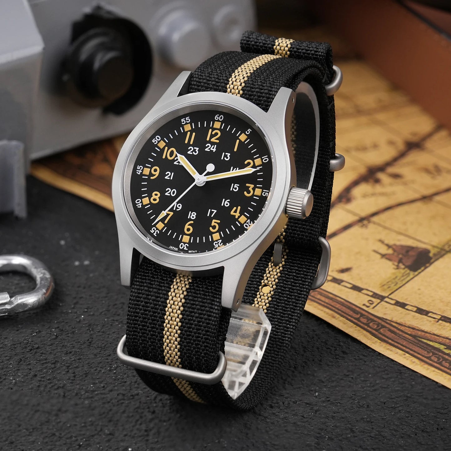 Militado ML05 Military Watch 38mm Sapphire Quartz