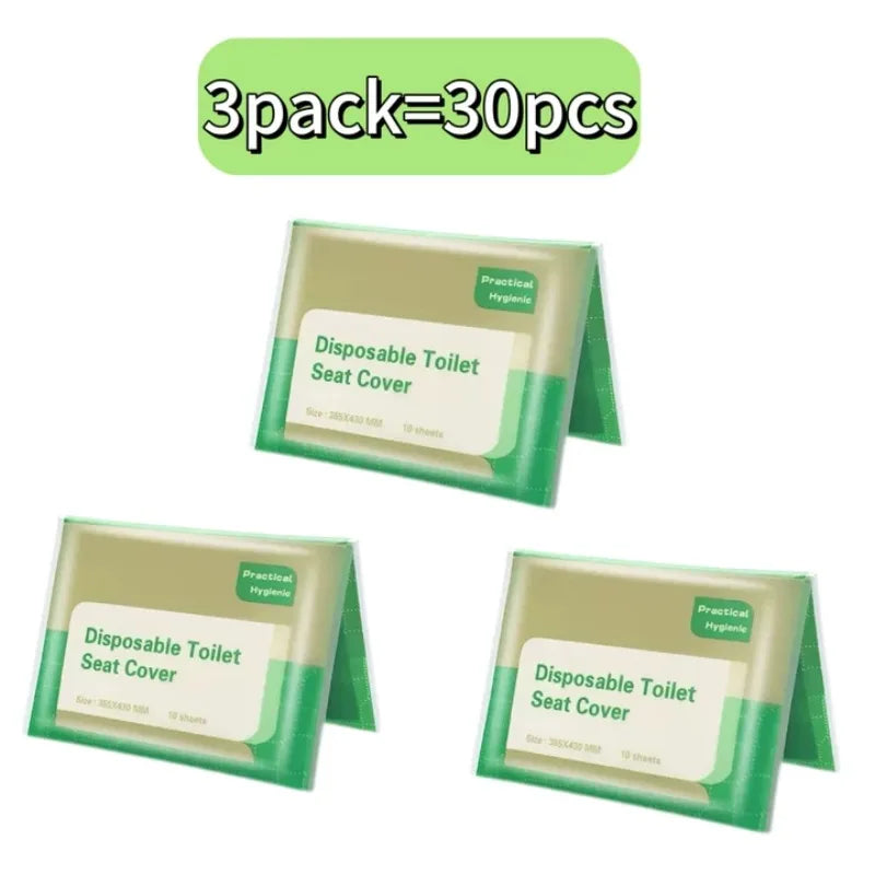 Disposable Toilet Seat Covers 10–200PCS Waterproof Travel