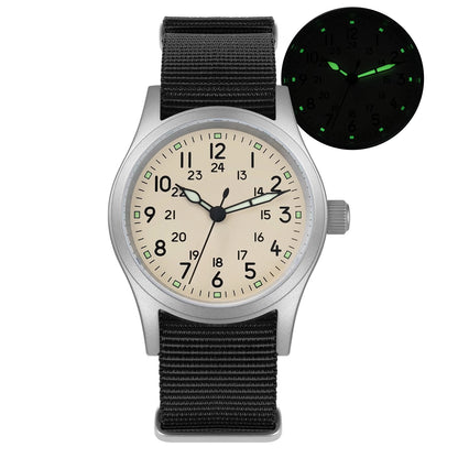 Militado ML05 Military Watch 38mm Sapphire Quartz