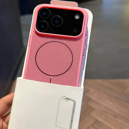 Luxury Cooling Magnetic Case for iPhone 17–11 Series