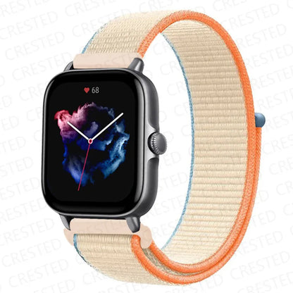 Nylon Sport Watch Band for Amazfit 20mm 22mm Strap