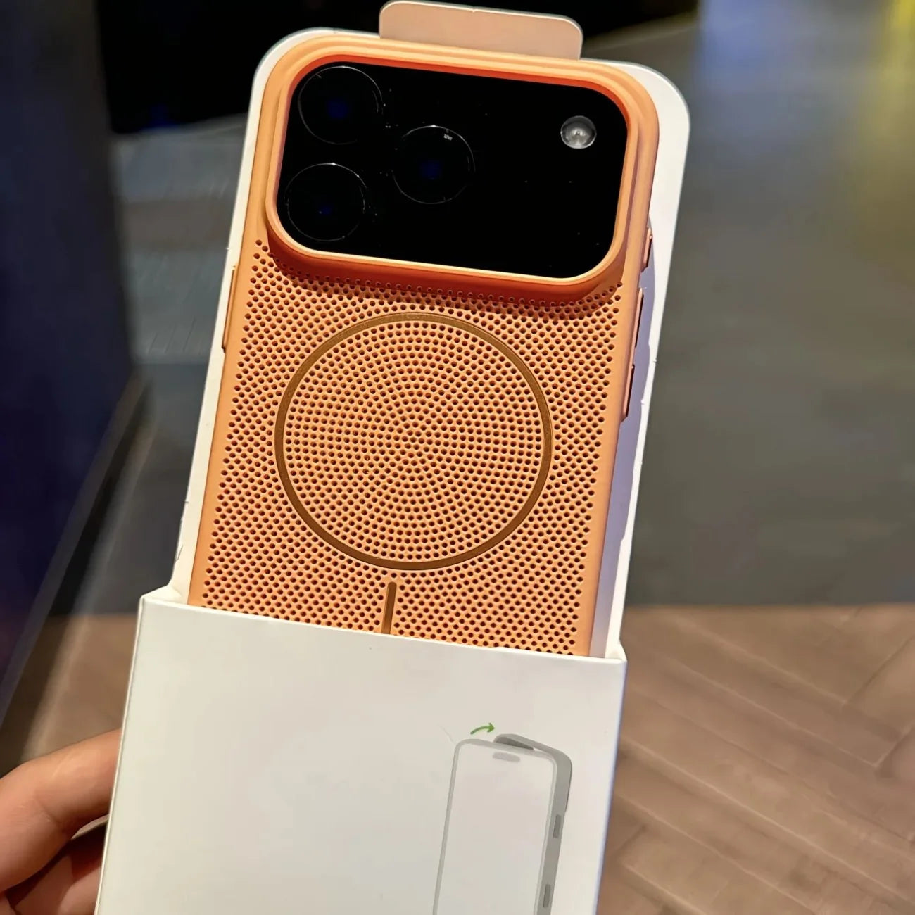 Luxury Cooling Magnetic Case for iPhone 17–11 Series