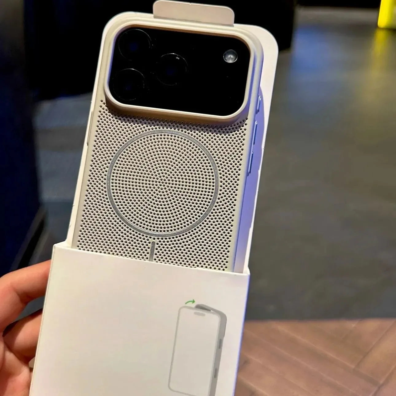 Luxury Cooling Magnetic Case for iPhone 17–11 Series