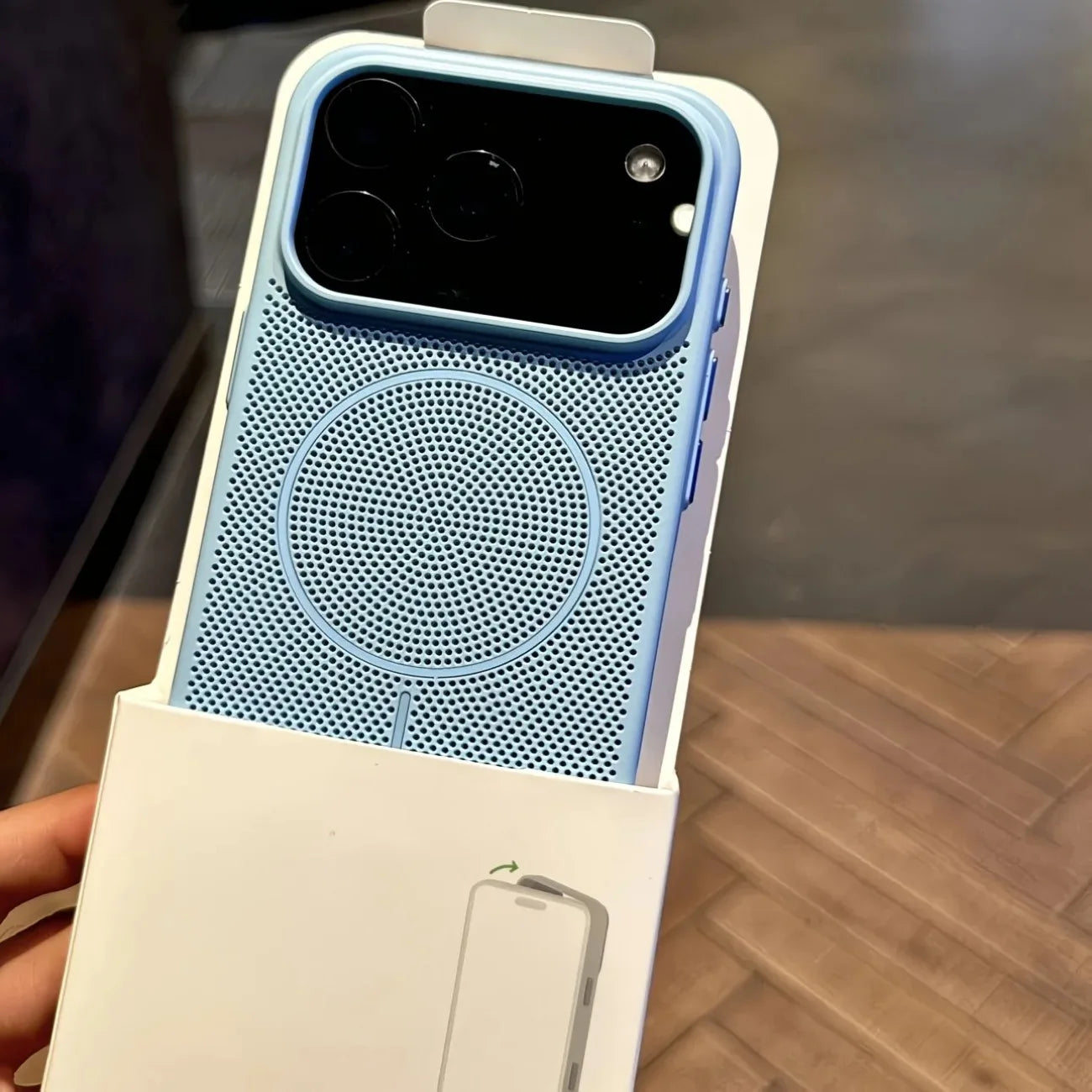 Luxury Cooling Magnetic Case for iPhone 17–11 Series