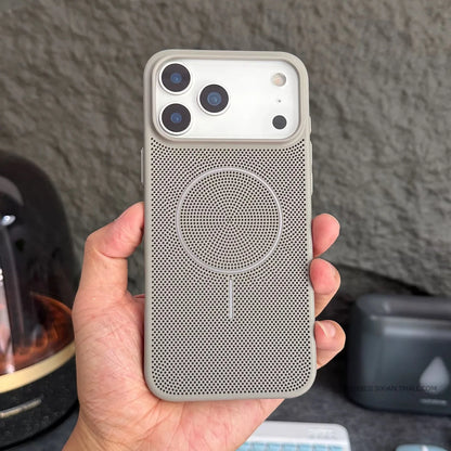 Luxury Cooling Magnetic Case for iPhone 17–11 Series