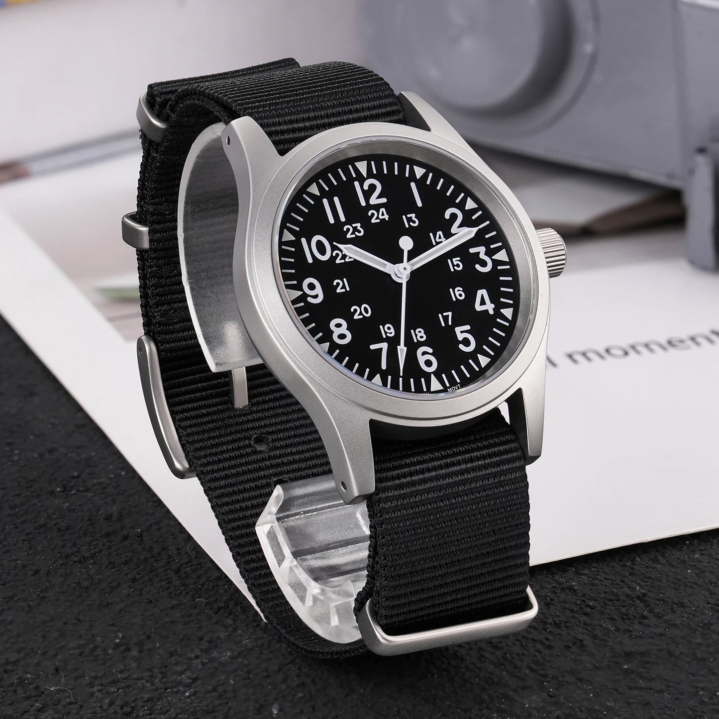 Militado ML05 Military Watch 38mm Sapphire Quartz