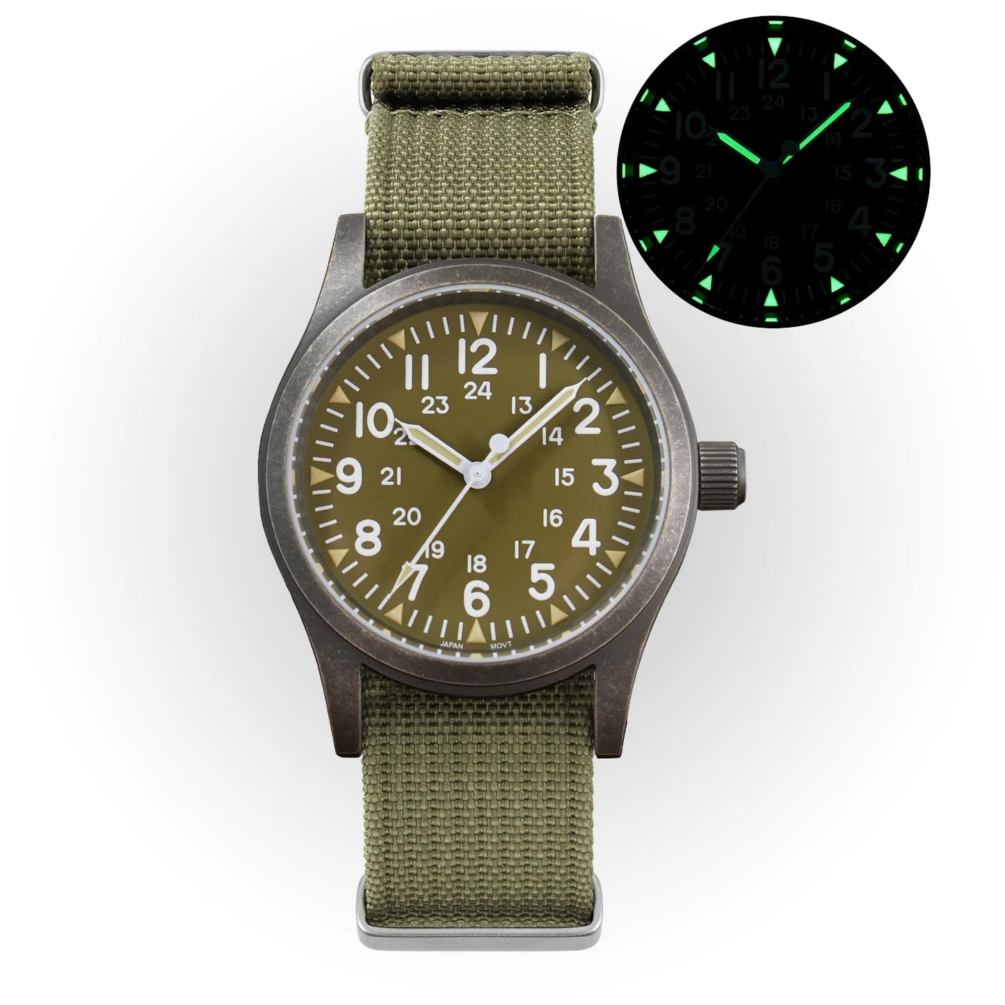 Militado ML05 Military Watch 38mm Sapphire Quartz