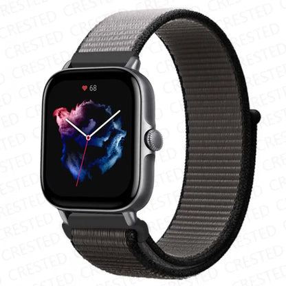Nylon Sport Watch Band for Amazfit 20mm 22mm Strap