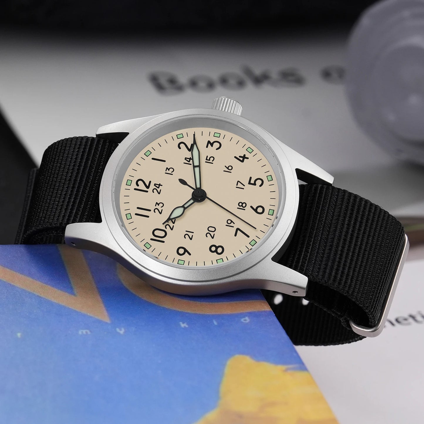 Militado ML05 Military Watch 38mm Sapphire Quartz