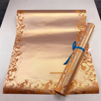 Luxury Nigerian Sego Head Tie 2pc Party Wrapper Set