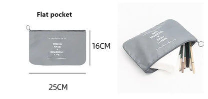 Travel packing cubes set for clothes, shoes and toiletries – shoe organiser 19