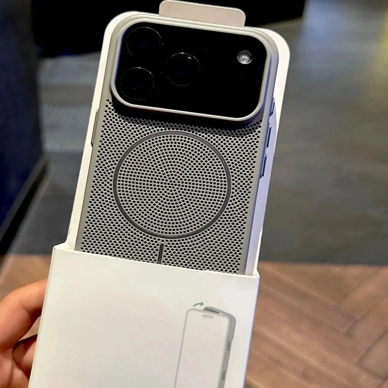 Luxury Cooling Magnetic Case for iPhone 17–11 Series