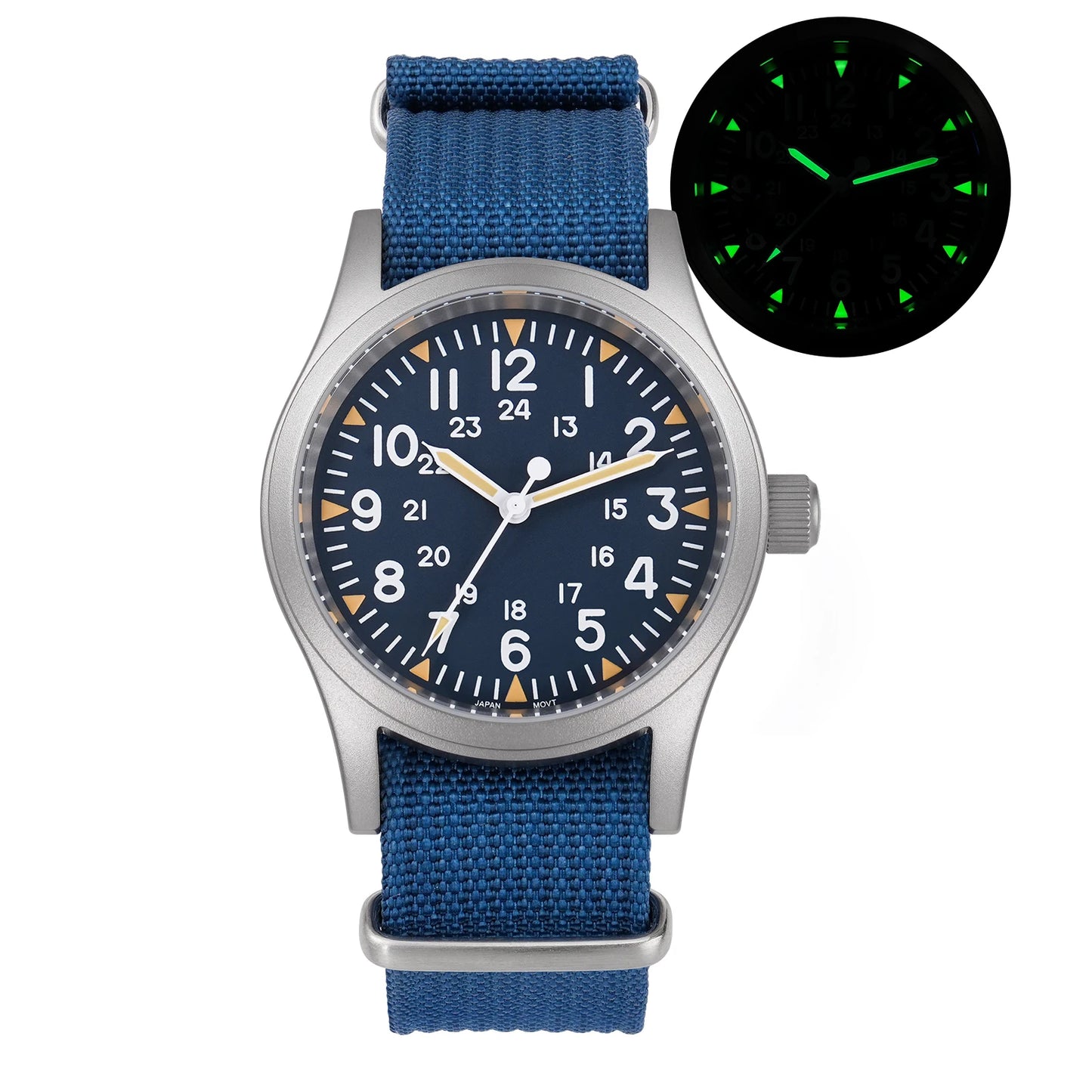 Militado ML05 Military Watch 38mm Sapphire Quartz