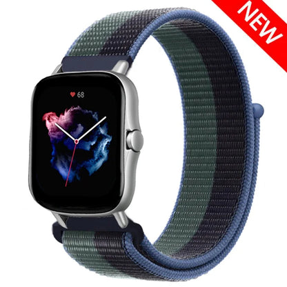 Nylon Sport Watch Band for Amazfit 20mm 22mm Strap