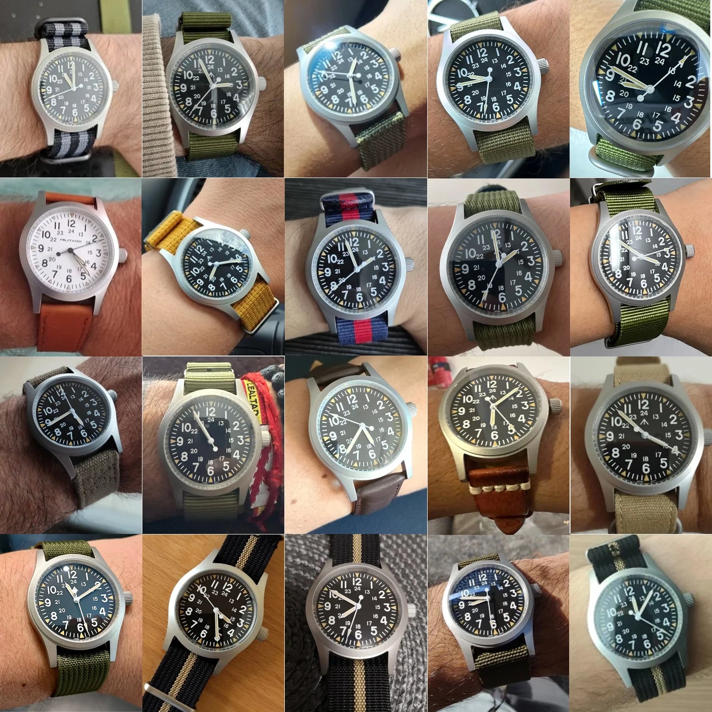 Militado ML05 Military Watch 38mm Sapphire Quartz