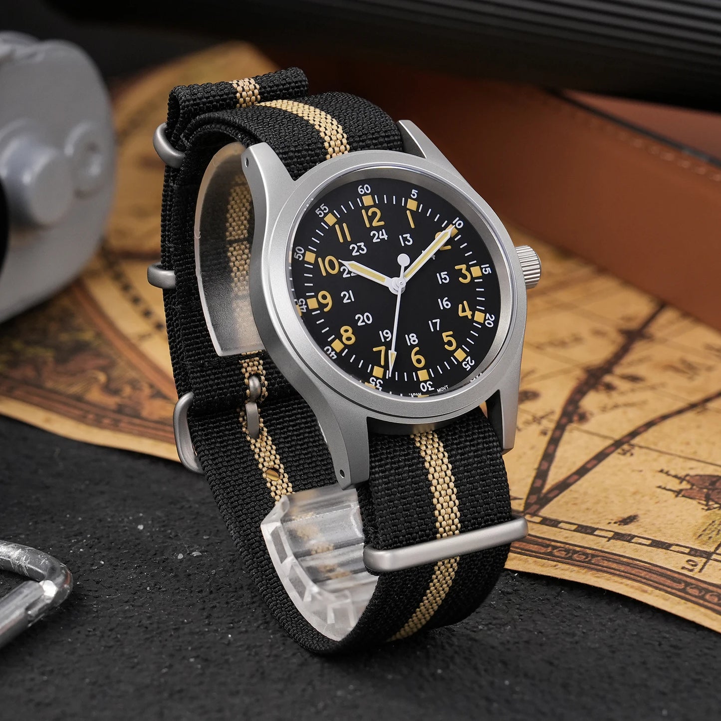 Militado ML05 Military Watch 38mm Sapphire Quartz