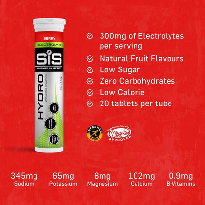 Zero sugar, gluten-free hydration boost