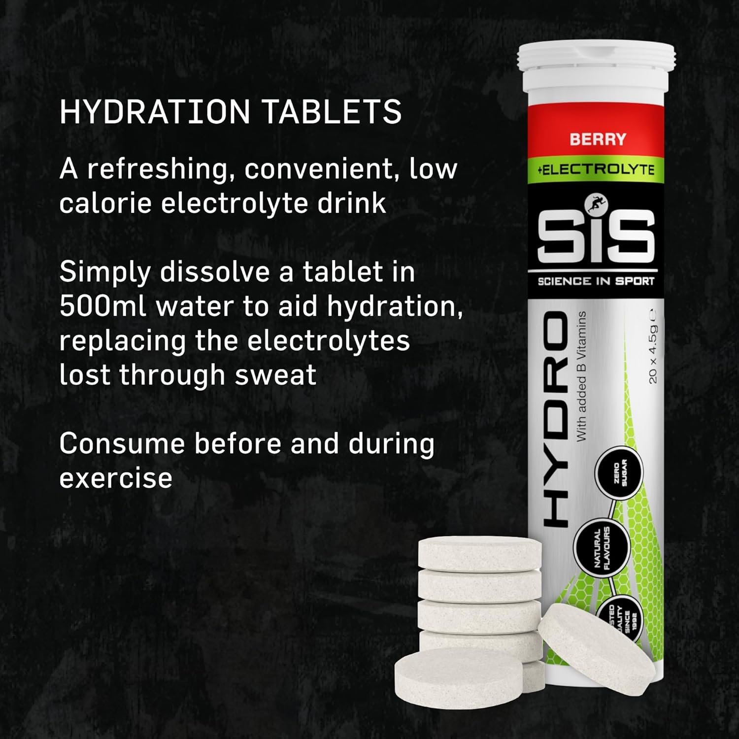 Science In Sport effervescent electrolyte drink 20 pack