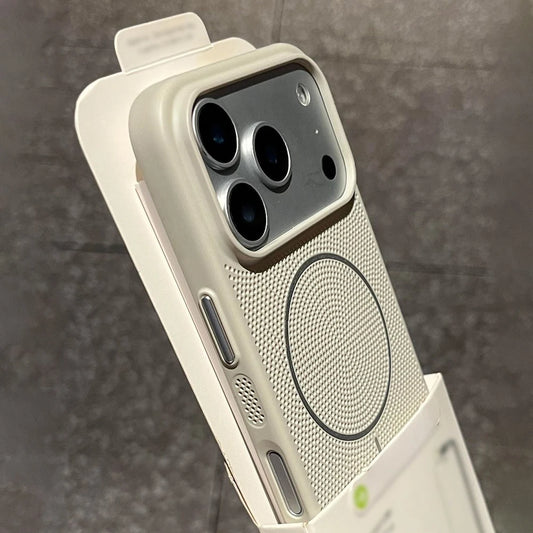 Luxury Cooling Magnetic Case for iPhone 17–11 Series