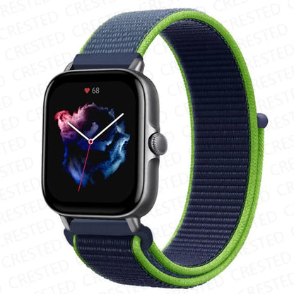 Nylon Sport Watch Band for Amazfit 20mm 22mm Strap