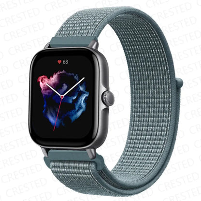Nylon Sport Watch Band for Amazfit 20mm 22mm Strap