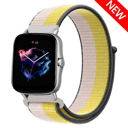 Nylon Sport Watch Band for Amazfit 20mm 22mm Strap