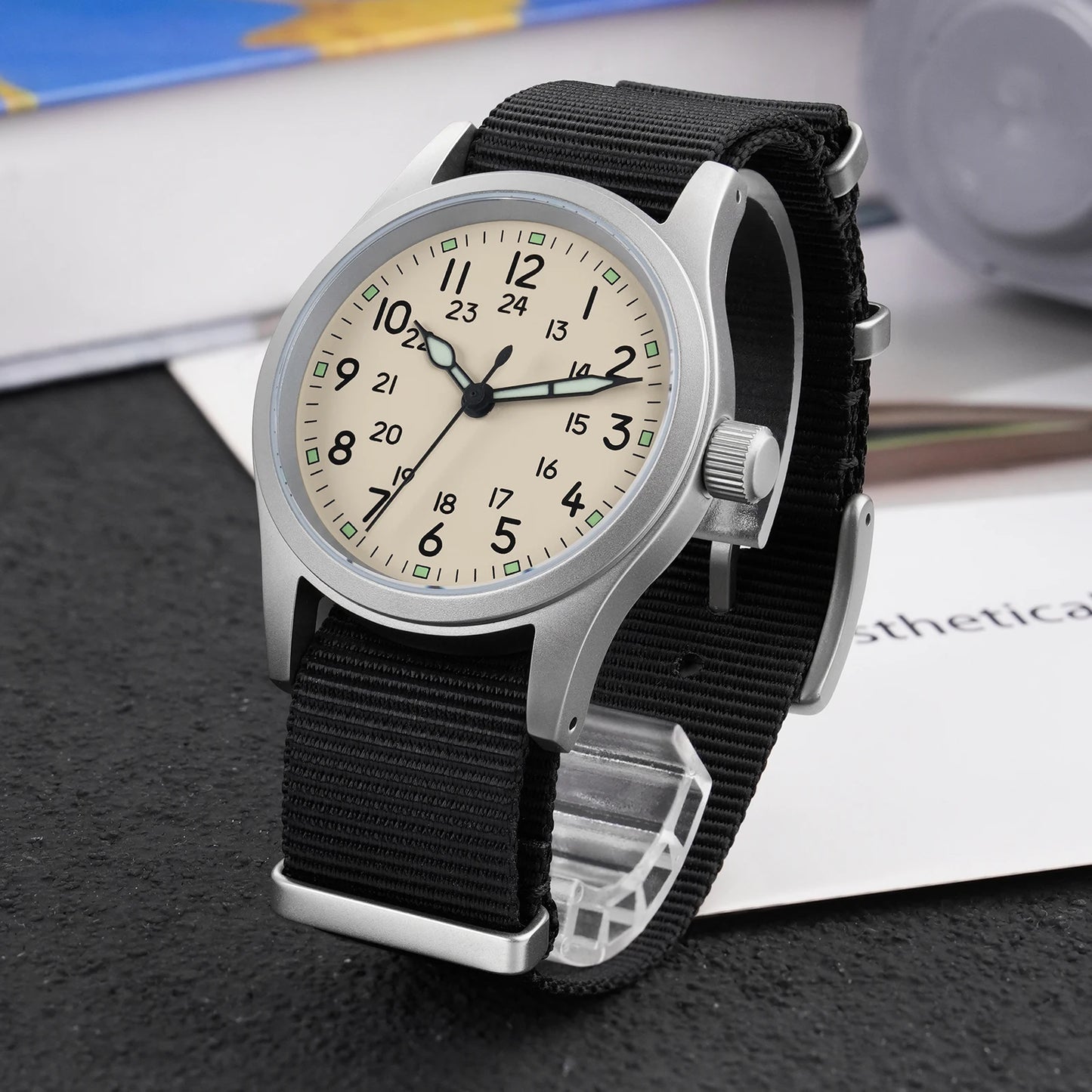 Militado ML05 Military Watch 38mm Sapphire Quartz