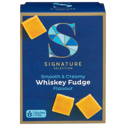 Signature Selection whiskey fudge 100g handmade sweet