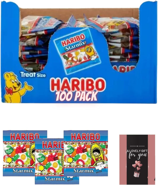 Sweet Bags Haribo Starmix Mini Bags 100 x 16g