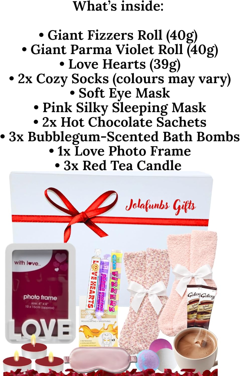 Sweets Pamper Hamper Gift Set for Her & Teen Girls