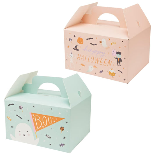 Trick or Sweet 2 pack Halloween party favour boxes
