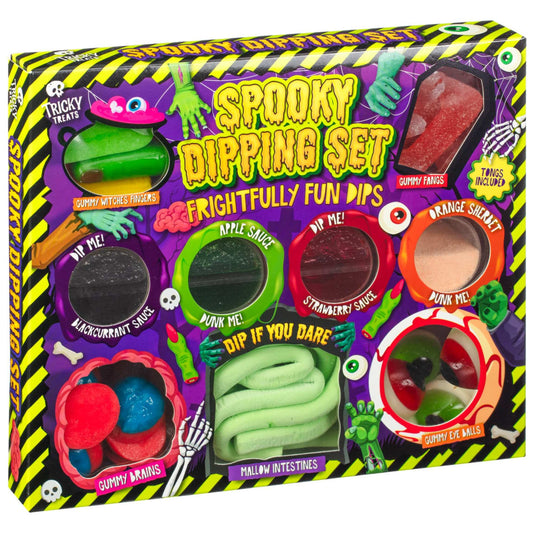 Halloween dipping candy set 320g with sauces for parties