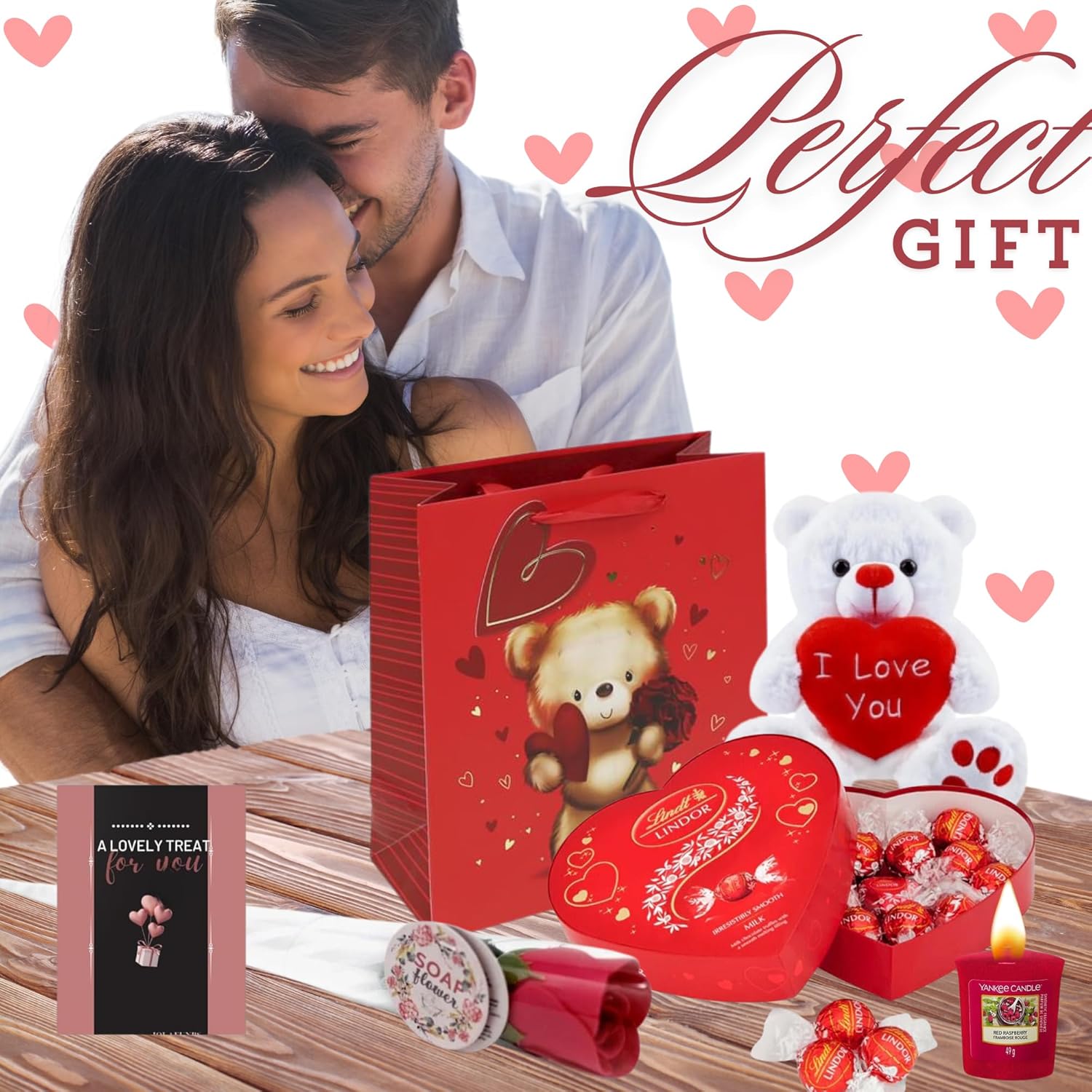 Valentines Day Hamper Include Lidor Chocolate Box 1