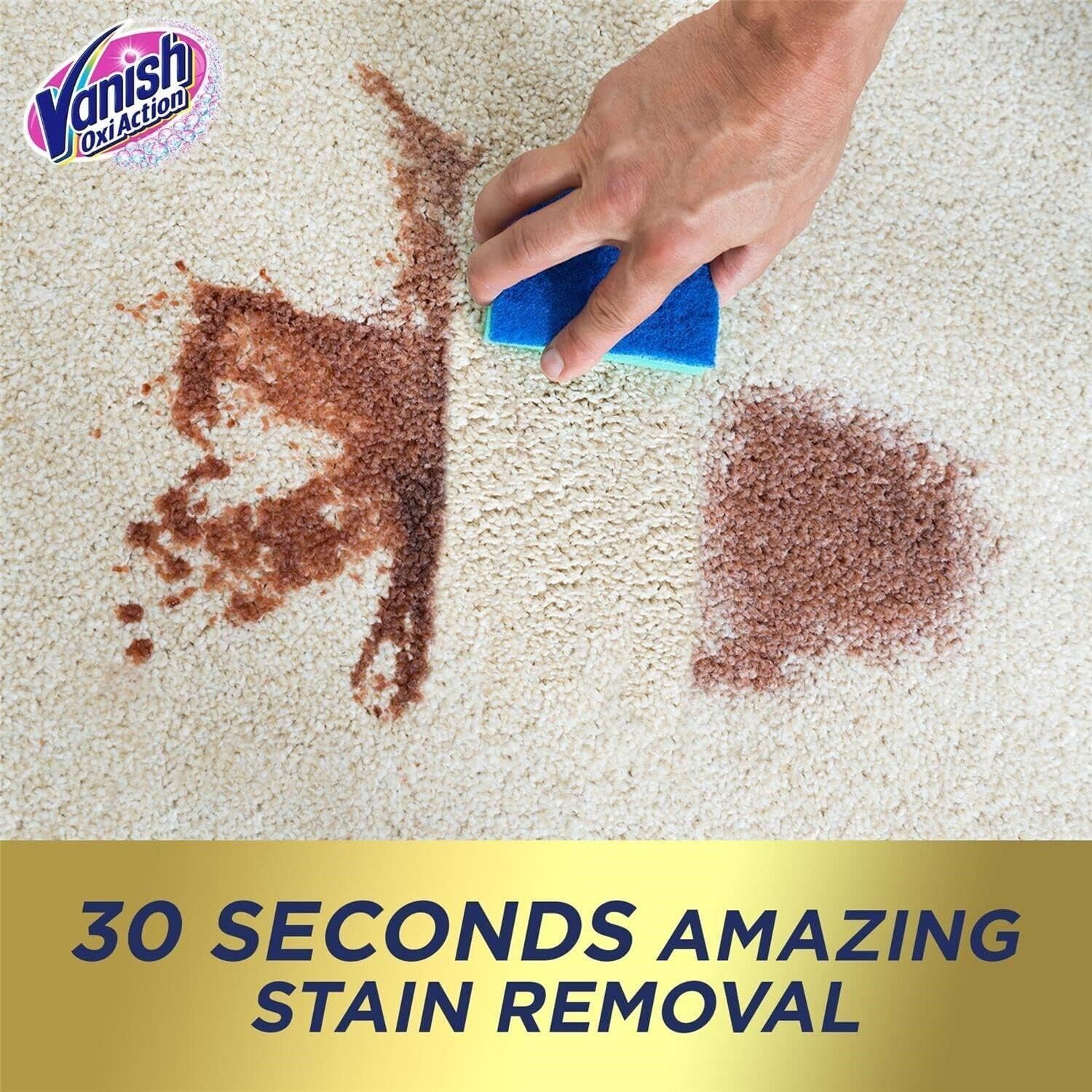 Vanish Oxi Action Professional Stain Remover Spray for Carpet & Upholstery, 1L Size