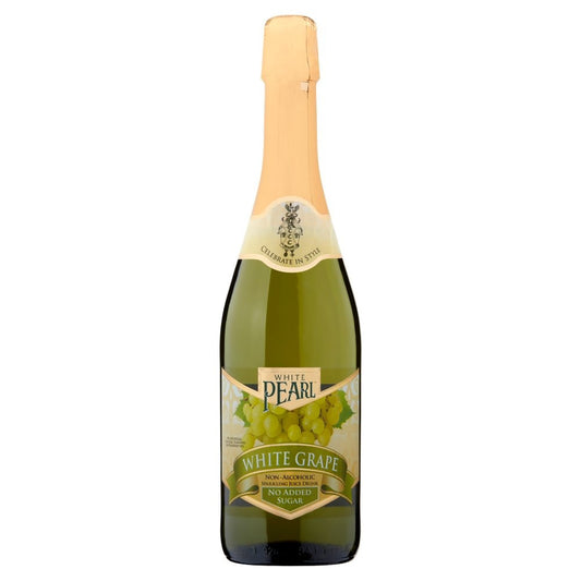 White Pearl White Grape Non-Alcoholic Sparkling Juice Drink 
750ml × 6