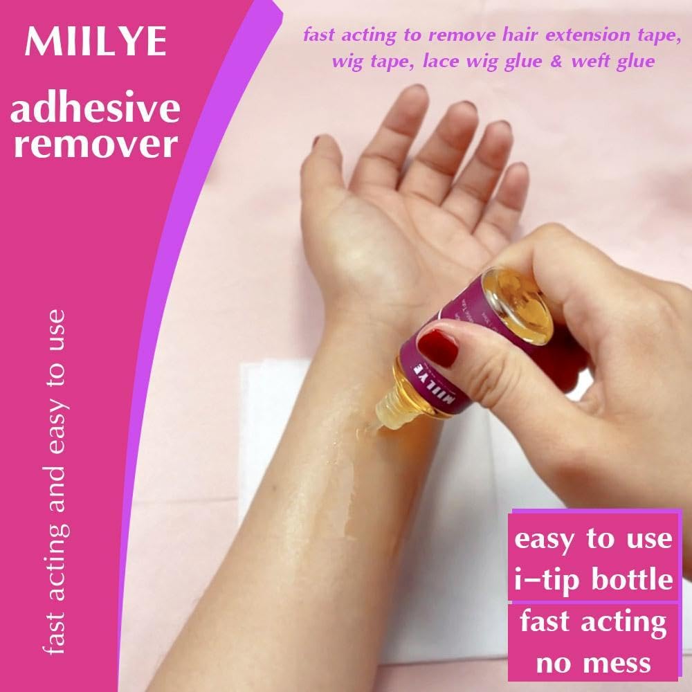 Wig Glue for Front Lace Wigs & Remover Set | Waterproof Invisible Lace Adhesive