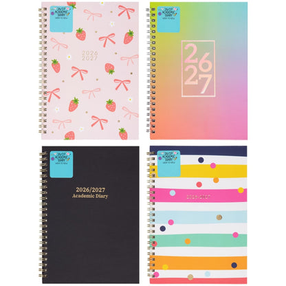 A5 Academic Diary 2026–2027