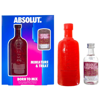 Absolut Raspberri 5cl vodka miniature gift