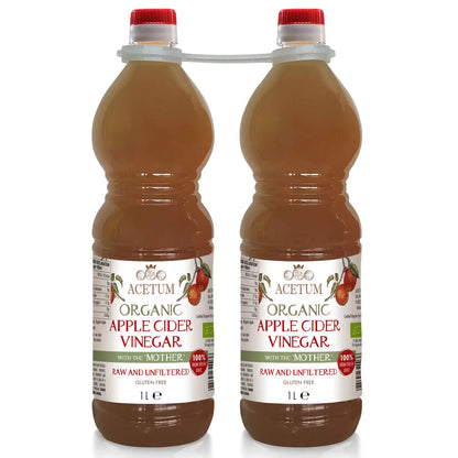 Acetum Organic Apple Cider Vinegar 2 x 1L