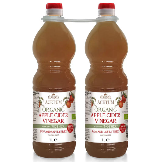 Acetum Organic Apple Cider Vinegar 2 x 1L