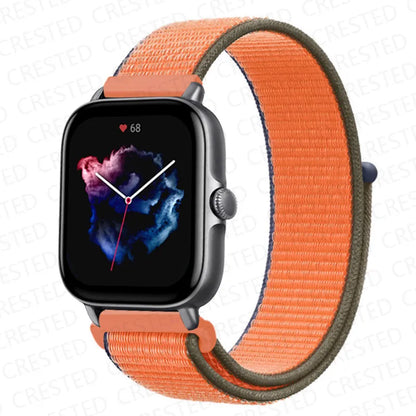 Durable nylon watch band for Amazfit GTR and GTS watches
